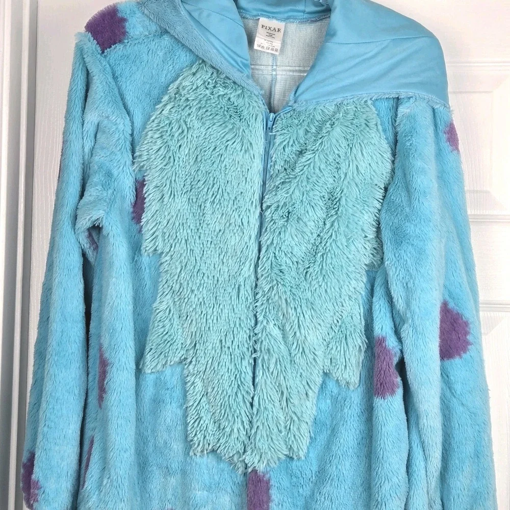 Monsters Inc Sulley Adult Costume Size S/M Disney Pixar Spirit Halloween - Picture 4 of 11